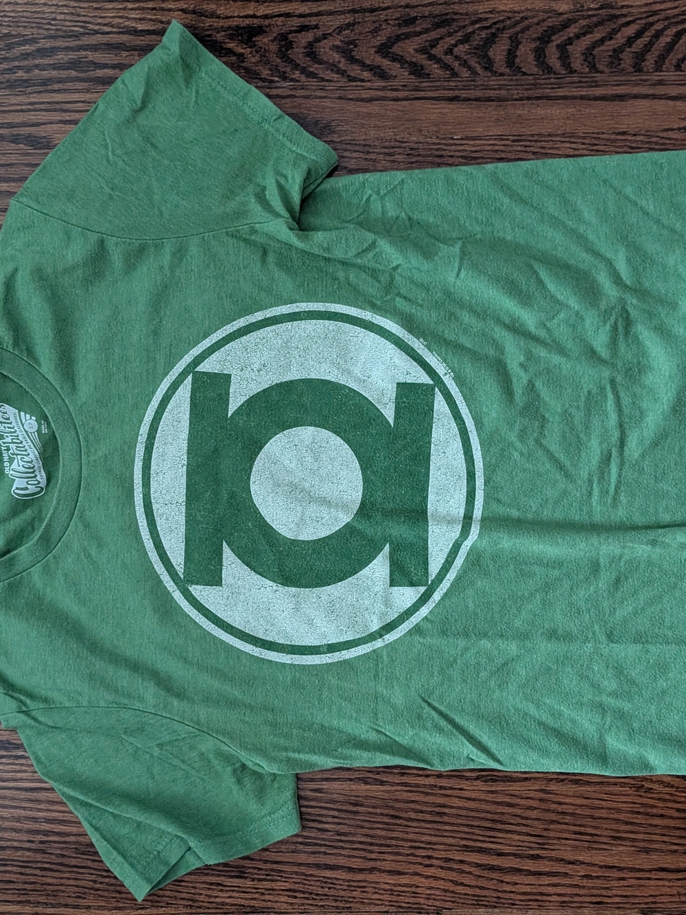 Old Navy Green Short Sleeve Tee with Green Lantern